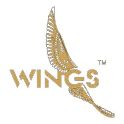 Elevate Your Spaces with Wings Glass Wall Covering: Imported Elegance from Europe 1 image